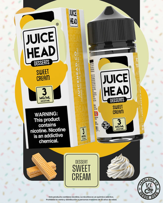 Juice Head Desserts Sweet Cream 3mg.