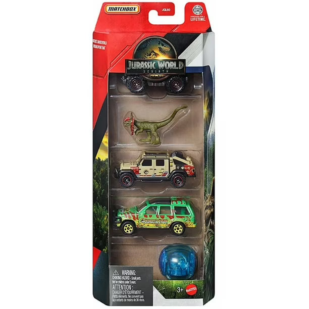 Matchbox Jurassic World Adveture Seekers.