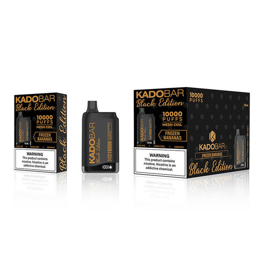 KADOBAR Black Edition Frozen Bananas 10000 puffs.