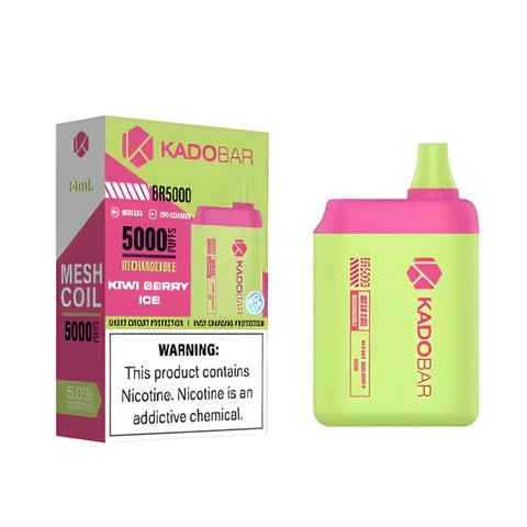 KADOBAR Kiwi Berry Ice 5000 puffs.