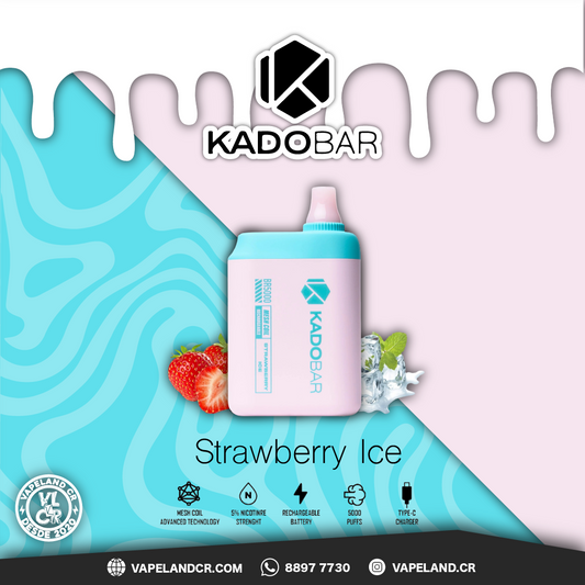 KADOBAR Strawberry Ice 5000 puffs.