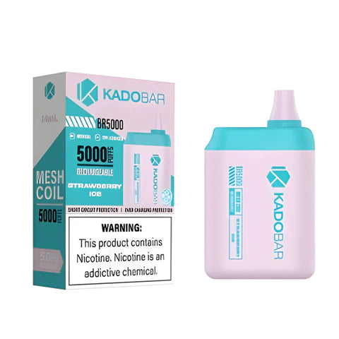 KADOBAR Strawberry Ice 5000 puffs.