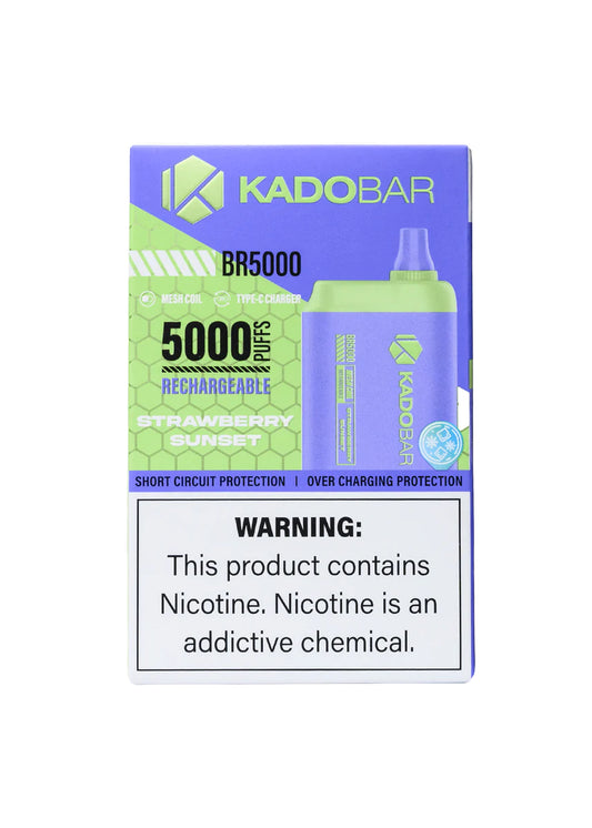 KADOBAR Strawberry Sunset 5000 puffs.