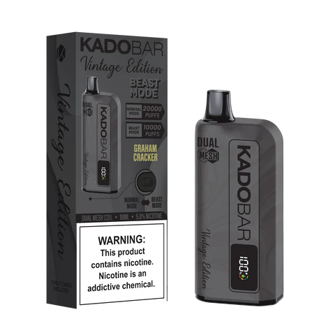 KADOBAR Vintage Edition Graham Cracker 20000 puffs.