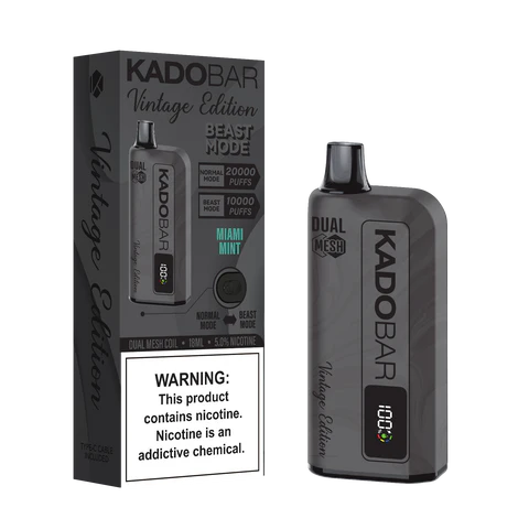 KADOBAR Vintage Edition Miami Mint 20000 puffs.