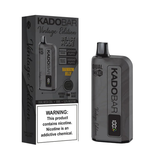KADOBAR Vintage Edition Rainbow Jelly 20000 puffs.