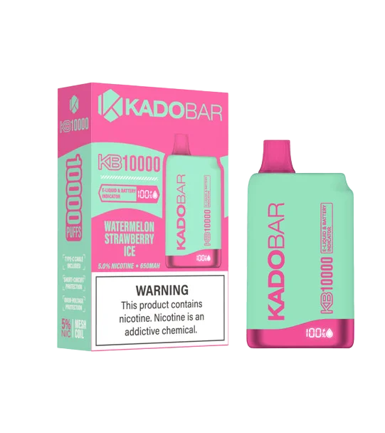 KADOBAR Watermelon Strawberry Ice 10000 puffs.