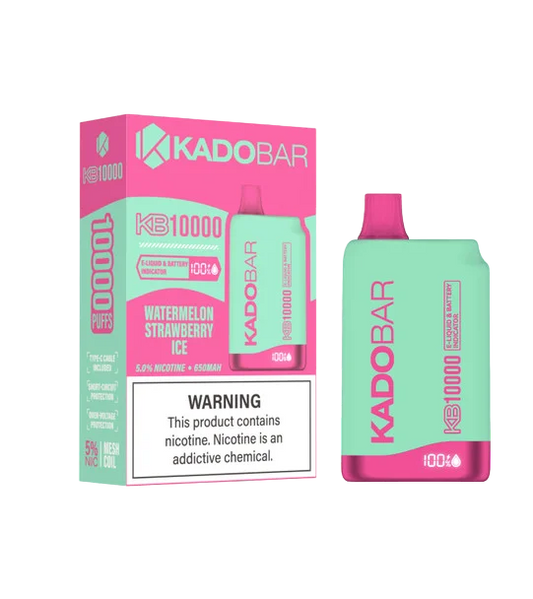 KADOBAR Watermelon Strawberry Ice 10000 puffs.