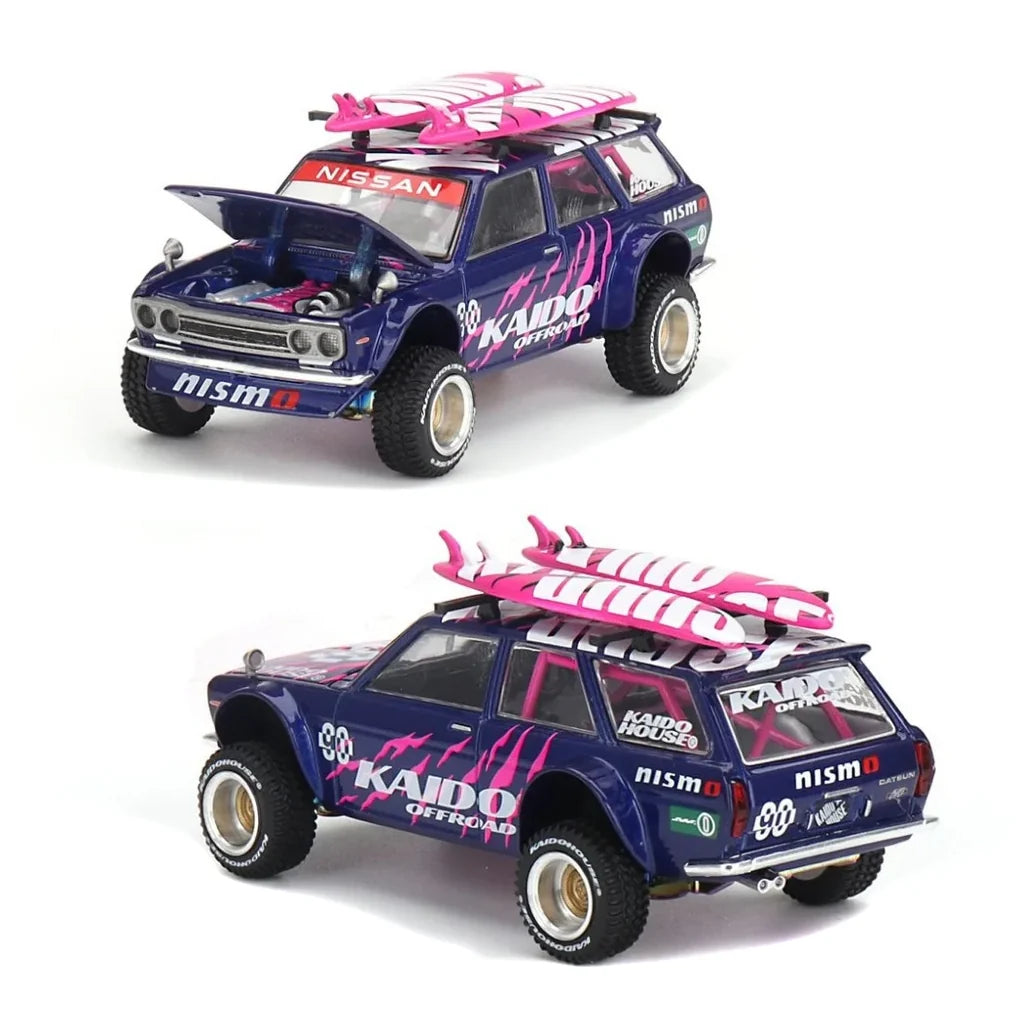 KAIDO HOUSE Mini GT Datusn 510 4X4 Wagon Kaido Offroad V2.