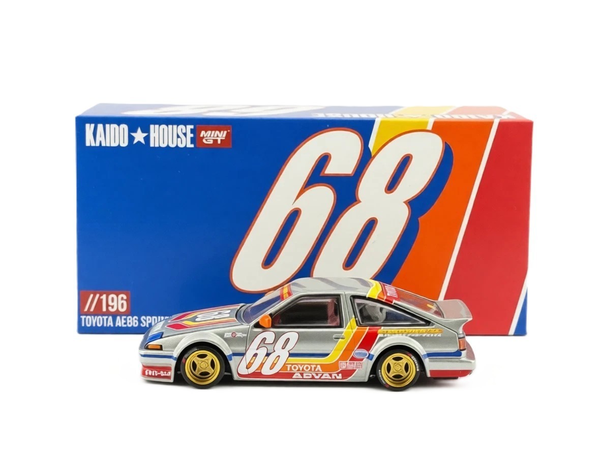 KAIDO HOUSE Mini GT Toyota AE86 Sprinter Trueno Kaido Racing V1.