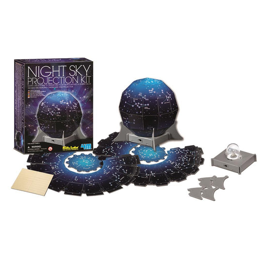 KidzLabs Crea tu Propio Proyecto de Cielo Nocturno 4M.