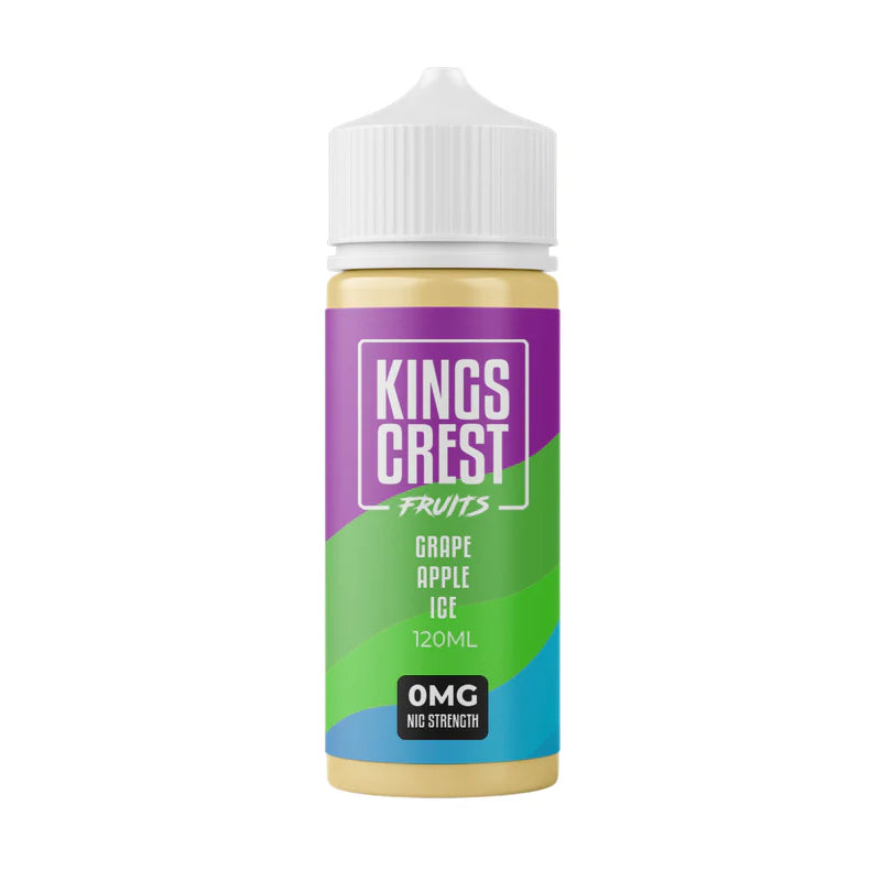 Kings Crest Fruits Grape Apple Ice 3mg y 6mg.