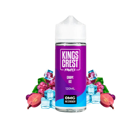 Kings Crest Fruits Grape Ice 3mg y 6mg.