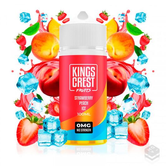 Kings Crest Fruits Strawberry Peach Ice 3mg y 6mg.