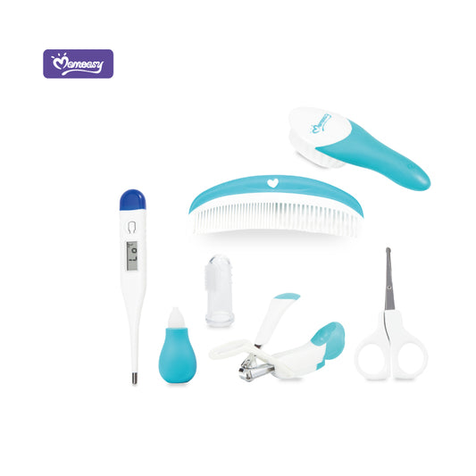 Kit de Viaje y Cuidado del Bebé Turquesa Momeasy.