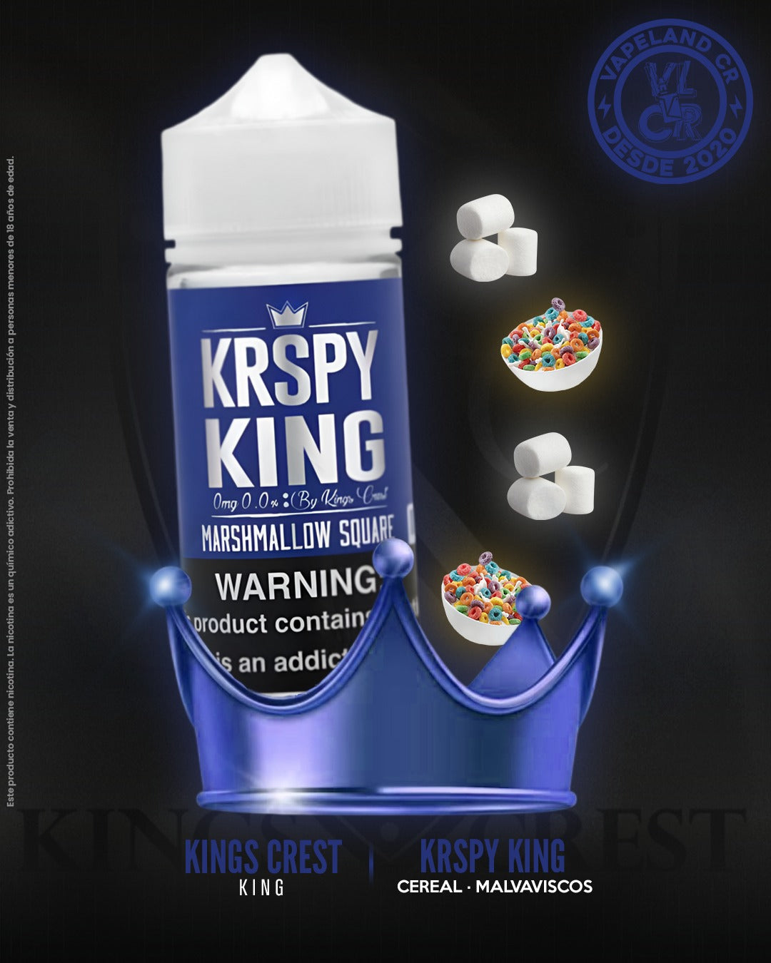 Krspy King Marshmallow Square 3mg.