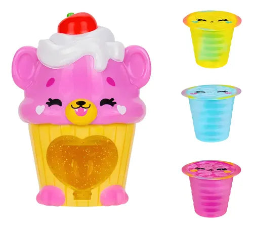 Kutie Kups Set Coleccionable Oso.