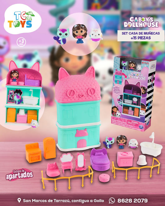 La Casa de Gabby Paquete de Mini Juego de Casa de Muñecas.