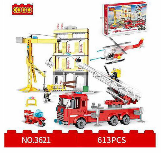 Lego COGO Fire y Rescue 3621.
