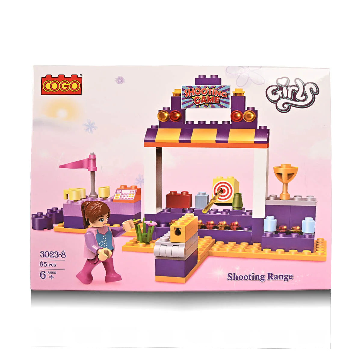 Lego COGO Girls Shooting Range 3023-8.