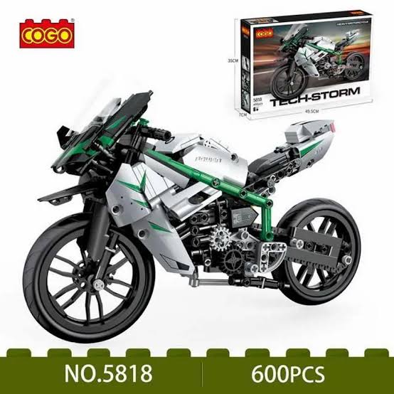 Lego COGO Motocicleta Heavy 5818.