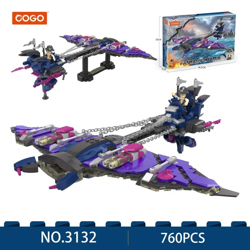 Lego COGO Nave Fantasía Pirata 3132.