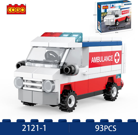 Lego COGO NeoTown Ambulance 2121-1.
