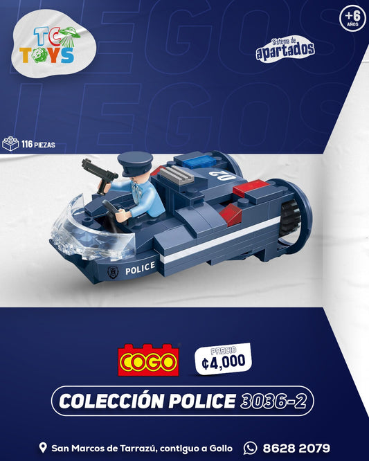 Lego COGO Police Yacht 3036-2.