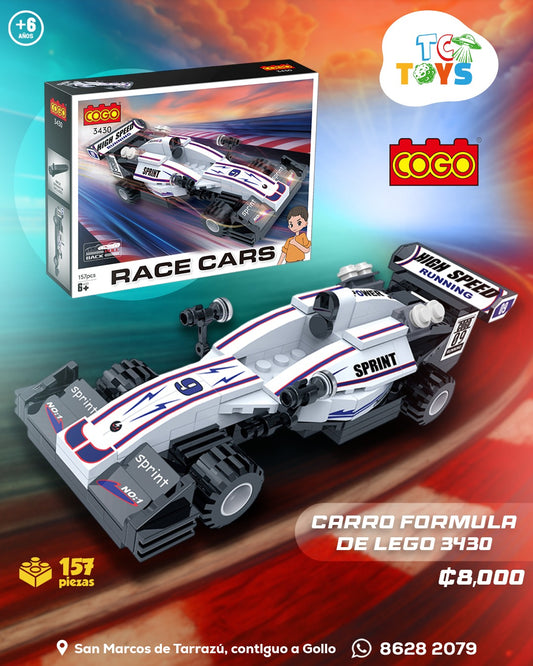 Lego COGO Race Cars 3430.