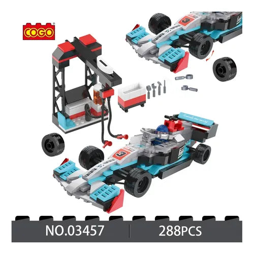 Lego COGO Race Cars 3457.