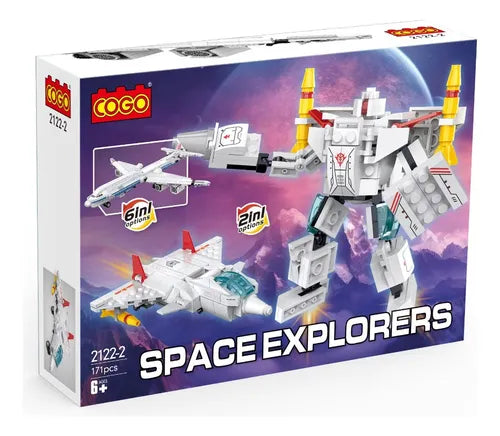 Lego COGO Space Explorers 2 in 1 2122-2.