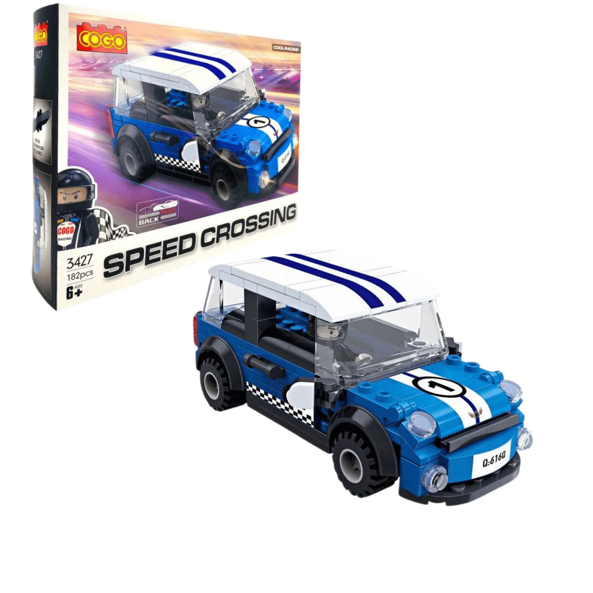 Lego COGO Speed Crossing Cool Racing 3427.