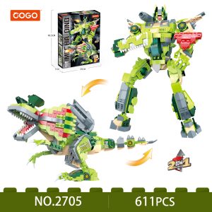 Lego Cogo Robot Armable Dilophosaurus Mecha Dino 2705.