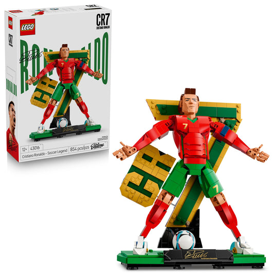 Lego Editions Leyenda del Futbol Cristiano Ronaldo 43016.