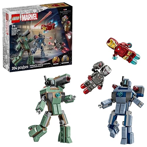 Lego Marvel Iron Man y War Machine Vs. Hammer Drones 76320.