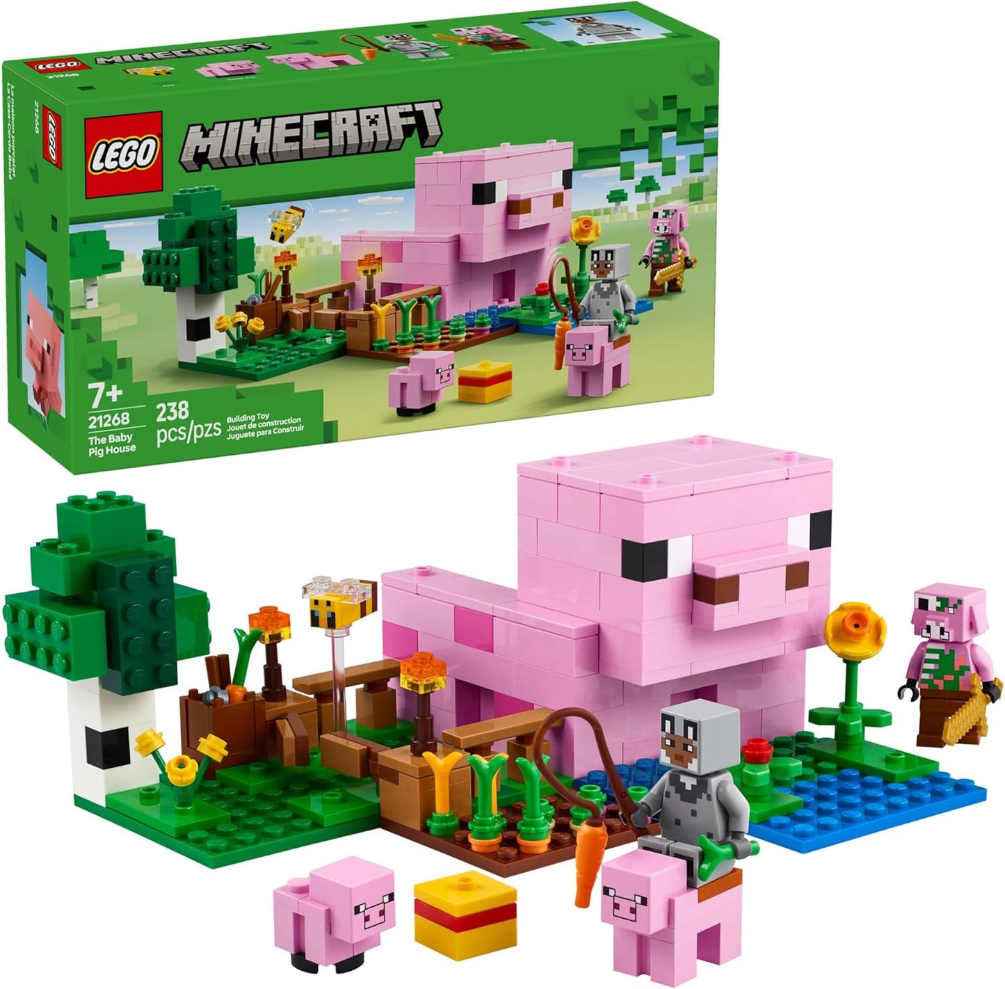 Lego Minecraft The Baby Pig House.