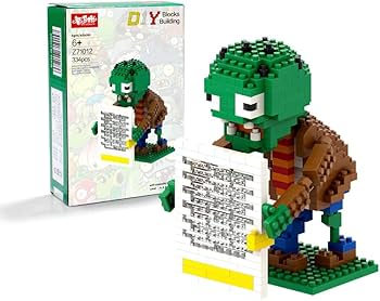 Lego Plantas VS Zombies Zombie con Puerta.