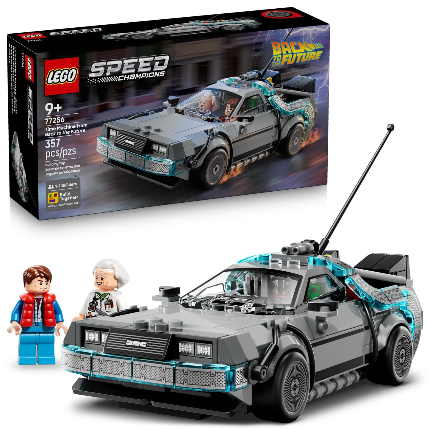 Lego Speed Champions Back to the Future Time Machine 77256.