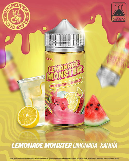 Lemonade Monster Watermelon Lemonade 3mg y 6mg.