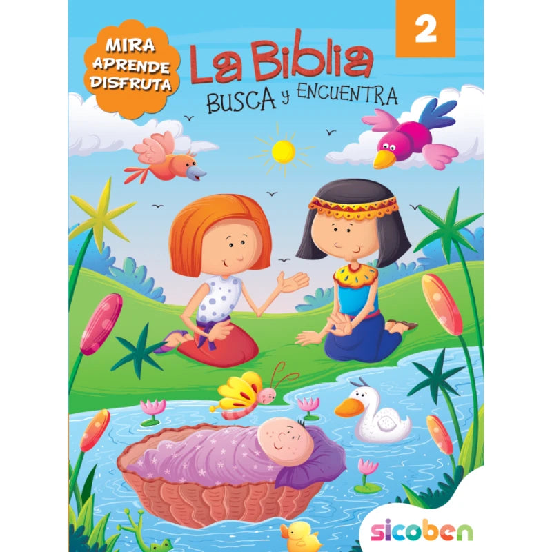 Libro La Biblia Busca y Encuentra 2 Sicoben.