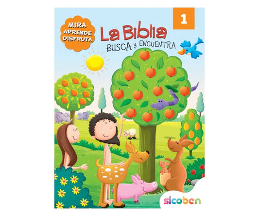 Libro La Biblia Busca y Encuentra 1 Sicoben.