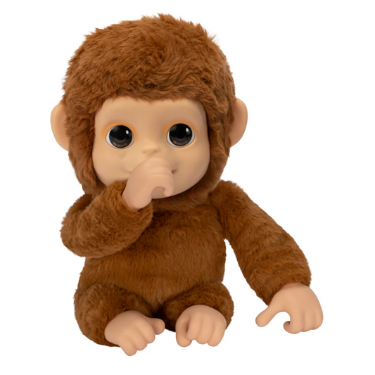 Little Live Pets My Baby Monkey Minis Pepi Peach Moose.