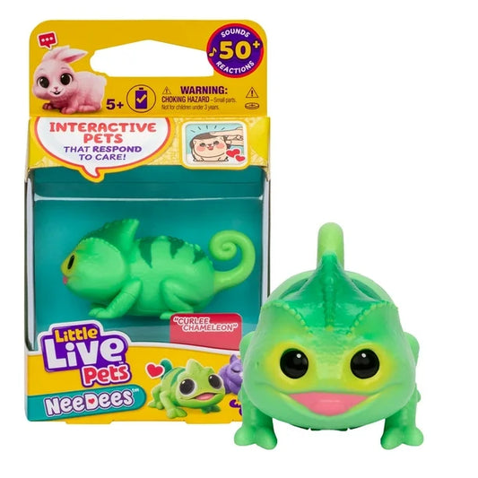 Little Live Pets NeeDees Curlee Chameleon.