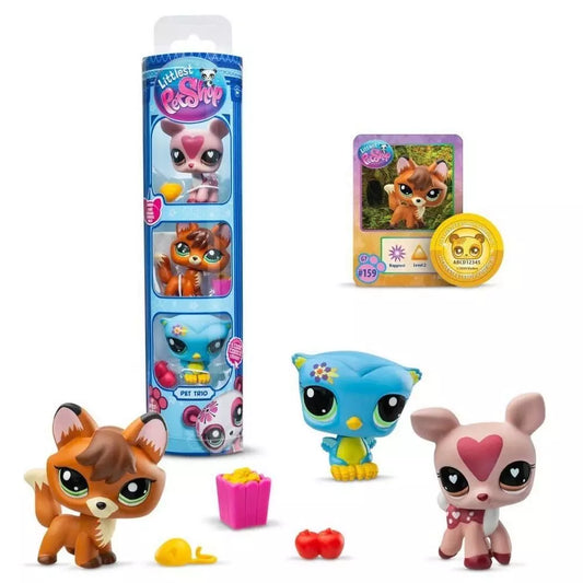 Littlest PetShop Trío de Mascotas.
