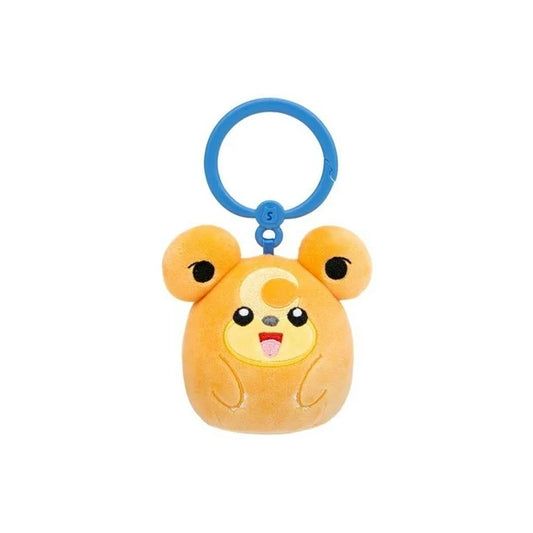 Llavero Peluche Squishmallows Pokémon Teddiursa.