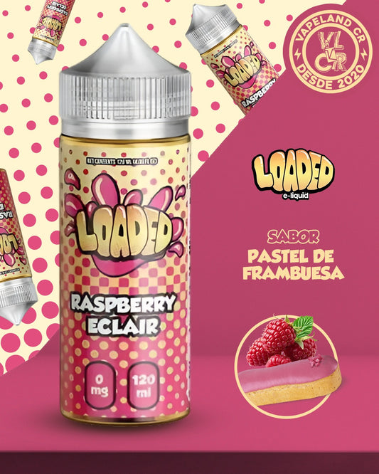 Loaded Raspberry eclair 3mg.