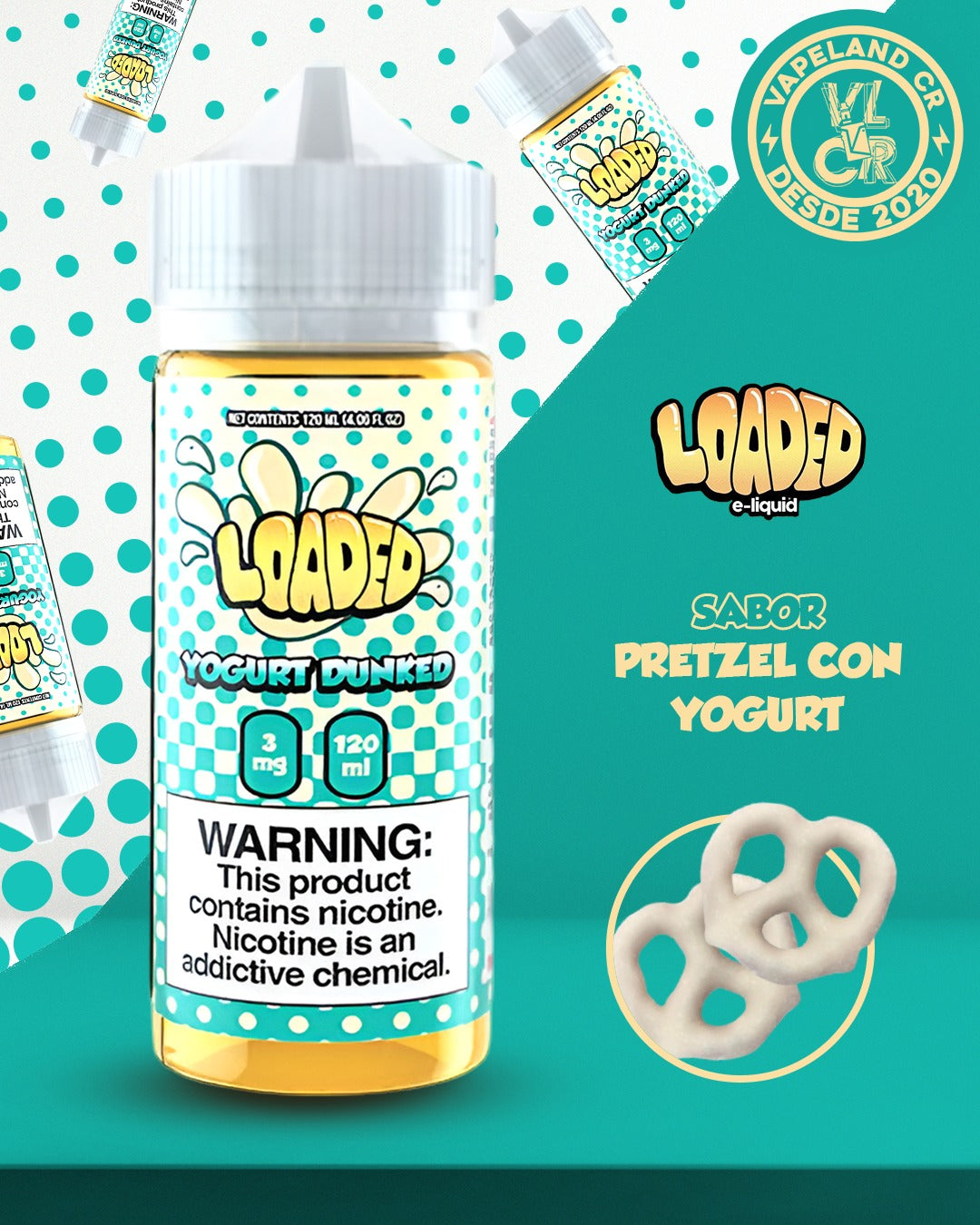 Loaded Yogurt Dunked 3mg.