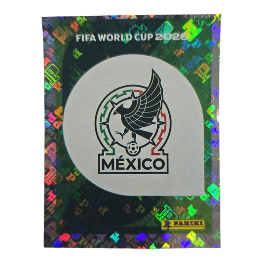 Logo México MEX 1 Mundial 2026 Panini.