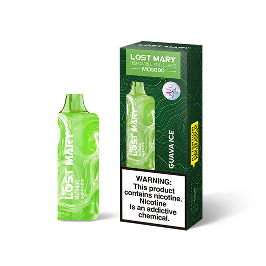 Lost Mary Guava Ice 5000 puffs.