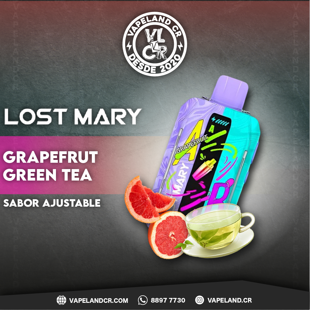 Lost Mary Mixer+ Grapefruit Green Tea 30000 puffs.